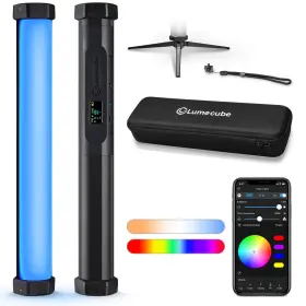 Lume Cube 810019501432 Rgb Tube Light Mini For Photo And Video Rgbww Full Color Bluetoo