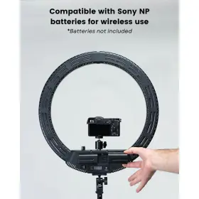 Lume Cube 810019501517 18 Inch Portable Bi-color Led Ring Light With Stand Without Battery #3