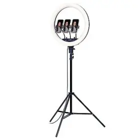 85693217 Lumee Studio - Rgb Ring Light With Tripod Stand 18 Inch Metal