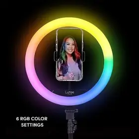 85693218 Lumee Studio - Rgb Ring Light With Tripod Stand 10 Inch Metal #2