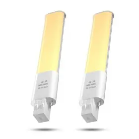 Hg-le-pl-61w-2 Lusta Led Co. Ltd 6w Gx23 2 Pin Pl Light Bulb Replacement Pls 13w Cfl 3000k Warm White #2