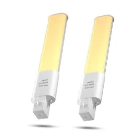 Hg-le-pl-61w-2 Lusta Led Co. Ltd 6w Gx23 2 Pin Pl Light Bulb Replacement Pls 13w Cfl 3000k Warm White