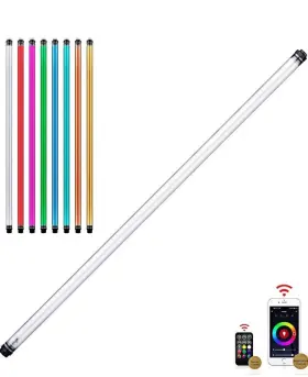 P120-rgb Luxceo P120 Rgb Handheld Photography Led Light Wand App Controlled 36000 Colors