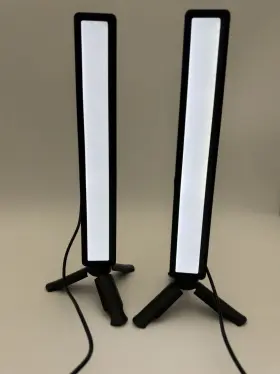 Ws66 Luxceo Led Video Light Soft Fill Photography Lighting 2500k-9000k 2 Pack