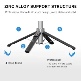 M Mybat Pro 885126711395 Selfie Stick Tripod With Remote 4 In 1 Extendable Portable Bluetoo #3