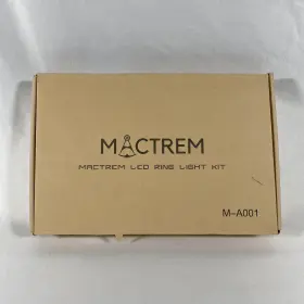 M-a001 Mactrem 6 Inch Led Ring Light Kit Youtube Videos Tiktok Livestreams Selfies
