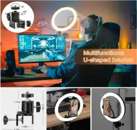 M-a007 Mactrem 10 Inch Led Ring Light - Open Box #2