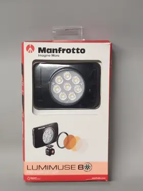 Manfrotto 719821384540 Lumimuse Series 8 Led Light And Accessories - New Uk Stock