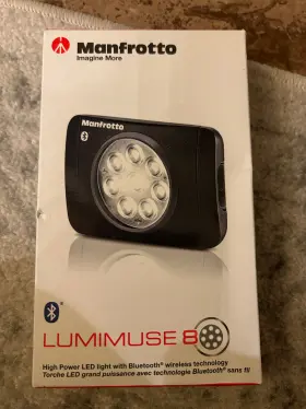 Manfrotto 719821384571 Lumimuse 8 Led Light And Accessories - Black #2