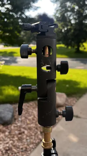 5001b Manfrotto 719821443728 6ft Collapsible Lighting Stand With Phottix Varo Hot Shoe #2