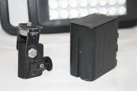 Nw-f790 Manfrotto Dv-f790 Litepanels Lykos Bi Color Led With Battery Only Tested #3