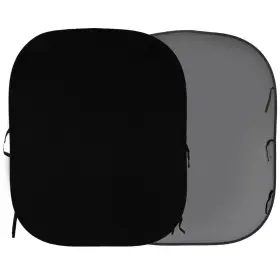 Lb67gb Manfrotto 6x7ft Collapsible Reversible Background Black/mid Gray #ll