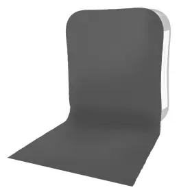 Lb8870 Manfrotto 6x7ft Hilite Bottletop Background Cover With Train Gray #ll