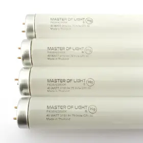 Master Of Light B0cz3p7s1n F40/wx 4 Pack 4ft Fluorescent Tube Bulb 40 Watt T12 40w