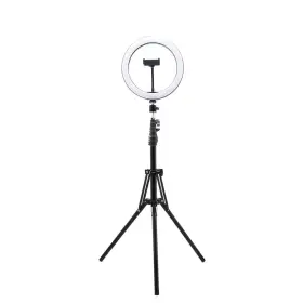 Merra 744111009643 63 Inch Black Led Ring Lighting Kit Lamp With Tripod For Live Stream Photo Video