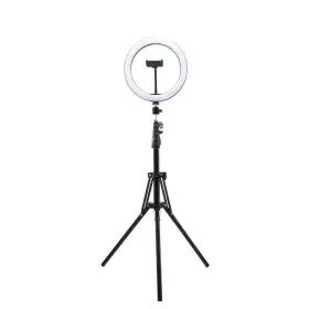 Mrl-0010-16-bnhd-1 Merra 63 Inch Black Led Ring Lighting Kit Lamp With Tripod For Live Stream Photo
