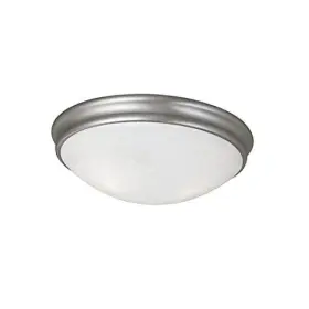 5133-sn Millennium Two Light Flushmount Pwt Nckl B/s Slvr