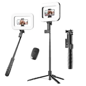 Mionondi M9 A69 Tripod For Iphone With Rechargeable Light Video Recording Portable Phone