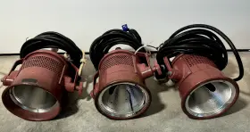 800w Mole-richardson 4051 3x Hollywood Teenie-mole-richardson Type Studio Quartz Light
