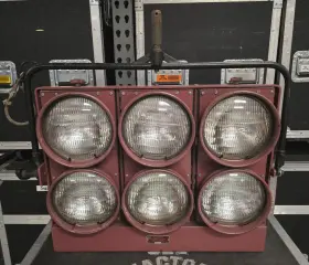 5761 Mole-richardson Type 6k Six Light Molepar With Socapex 6-lite