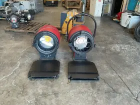 9361 Mole-richardson 9541 Lot Of 2 Tener Led 3200k And 5600k Barn Doors Repairs