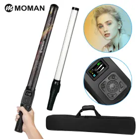 Mw18 Moman Handheld Led Video Light Wand Stick 4 Mode Effects For Photography