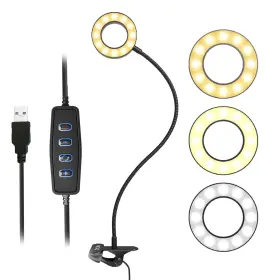 Vgc-1 Movo Flexible Usb Selfie Ring Light With 3 Lighting Modes