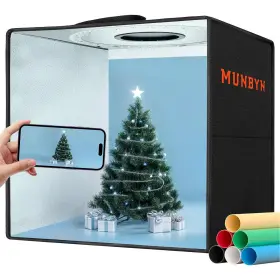 Mu-sy-dx-16bk-us Munbyn Light Box 16 Inch Photo Studio Portable Photography Shooting Tent Kit