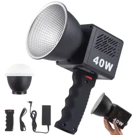 Nagnahz 796167739364 M60 Portable Mini Cob Led Video Light Handle Photography Streaming Lights Bi-