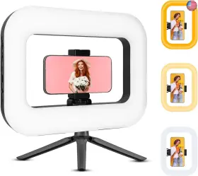 Nagnahz 796167739470 Smartphone Ring Selfie Light Kit Handheld Led Mobile Video Stabilizer Fill