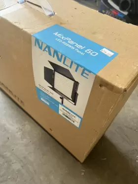 Nanlite 15-2010 Lightly Used Mixpanel 60 Bicolor Rgb Hard And Soft Light Led Panel