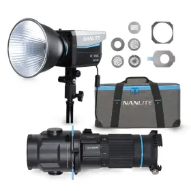 Fc120c Nanlite 196271763864 Rgb Led Spotlight And Projection Attachment For Fm Mount Bundle