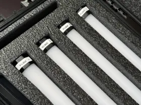 30xr Nanlite Pavotube Ii Rgb 4-light Kit With Hard Carrying Case - Excellent #3