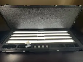 30xr Nanlite Pavotube Ii Rgb 4-light Kit With Hard Carrying Case - Excellent