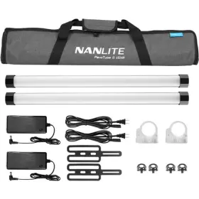 15xr Nanlite 949987426004 Pavotube Ii 2ft Crmx Pixel Tube With Internal Battery - 2-light Kit