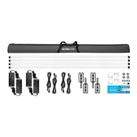 60xr Nanlite 949987426080 Pavotube Ii Rgb Led Pixel Tube Light 4-light Kit