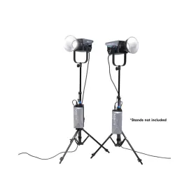 Fc-500b Nanlite 949987426295 Bi-color Led Spotlight 2-light Kit With Softboxes And Rolling Case