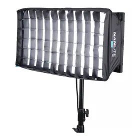 Ps120bqr Nanlite 949987426677 Pavoslim 120b Bi-color Led Panel Light With Quick-open Softbox