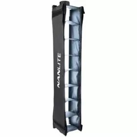 Nabdptii15cec Nanlite Barndoor And Fabric Grid For Pavotube Ii 15c