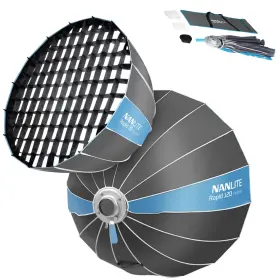 Sb-rp90 Nanlite Sb-rp90/120 90cm Deep Mouth Quick Release Softbox Photography Lighting Parabolic