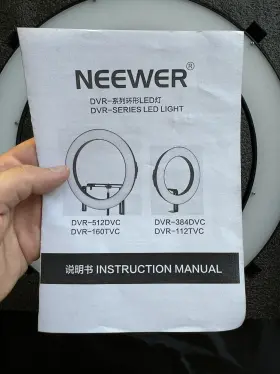 10092438 Neewer 18 Inch Dimmable Smd Led Ring Light Kit #3