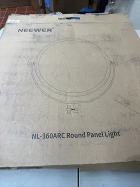 10096059 Neewer 18 Inch 70w Led Dimmable Bi-color Studio Round Lighting Edge Light