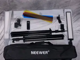 10101614 Neewer Upgraded 2 Packs Dimmable Led Video Light Stick Lighting Kit #3