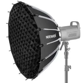 10101630 Neewer 26inch/65cm Parabolic Softbox Quick Set Up Folding With Diffuser