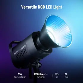 10102174 Neewer Rgb Cb60 70w Full Color 18000 Led Video Light Bowens Mount #2