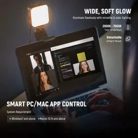 10102594 Neewer Professional Led Streaming Light With Mac/pc App Control For #2