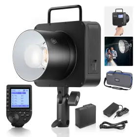 10102786 Neewer Q4 400ws Studio Flash Outdoor Strobe 2.4g Ttl And Qpro-n Trigger For Nikon