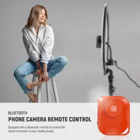 10103016 Neewer Ultra Thin 18 Inch 45w Ring Light With Stand For Makeup Live Stream Tiktok #3
