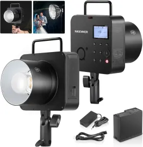 10103136 Neewer Q4 400ws 2.4g Ttl Flash 1/8000 Hss Outdoor Strobe Light Photo Monolight