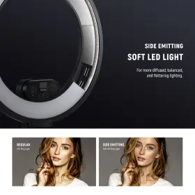 10103368 Neewer 18 Inch Edge Lit Ring Light 45w With Magnetic Detachable Remote Controller #2